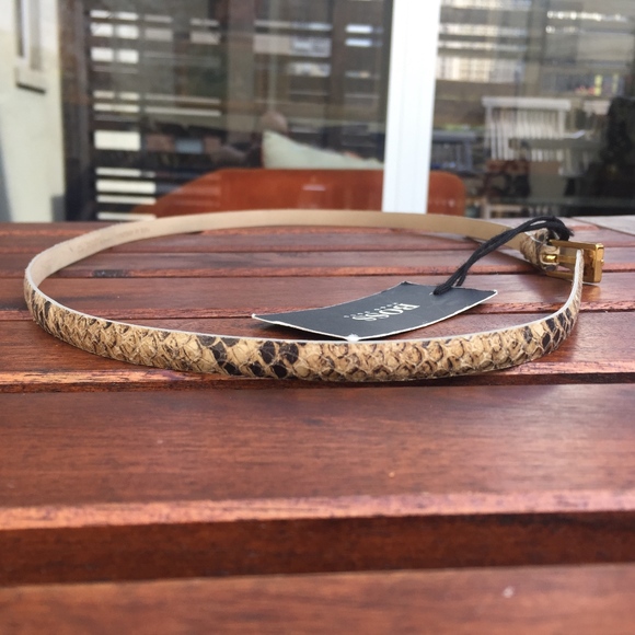 Hugo Boss Camie Snake leather belt Sz 32 main image 6